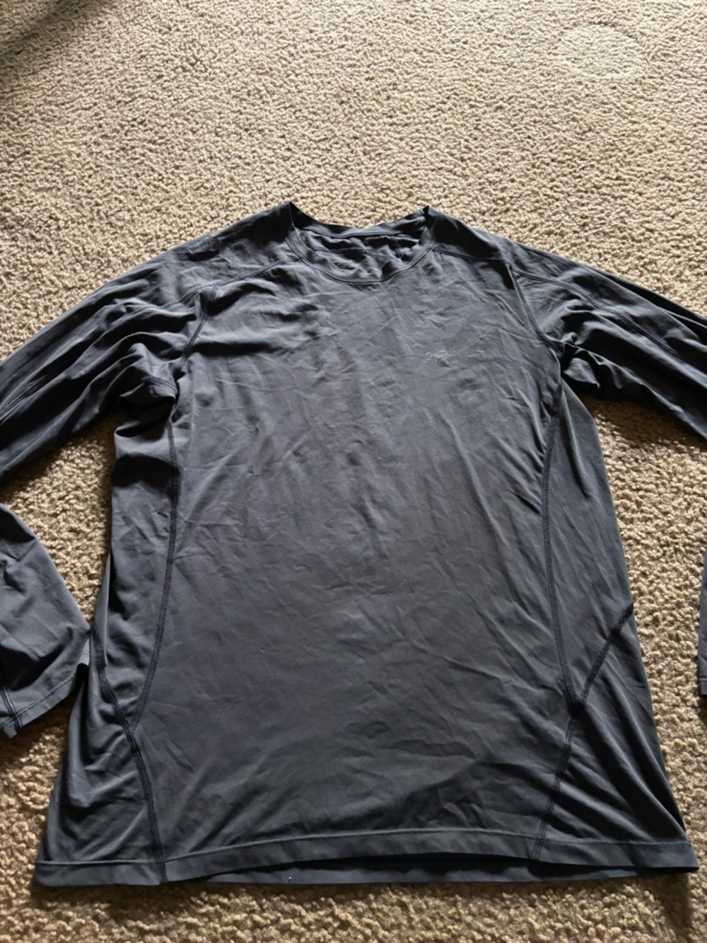 Arc'teryx Long Sleeve Crew Running Hiking Lightweight Shirt  Large